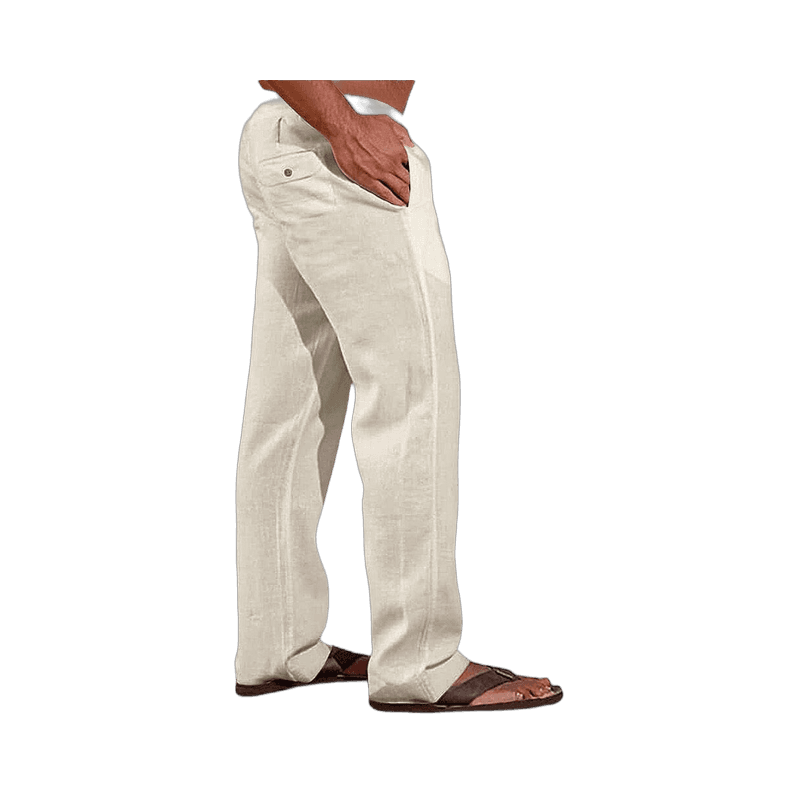Casual Linen Beach Pants