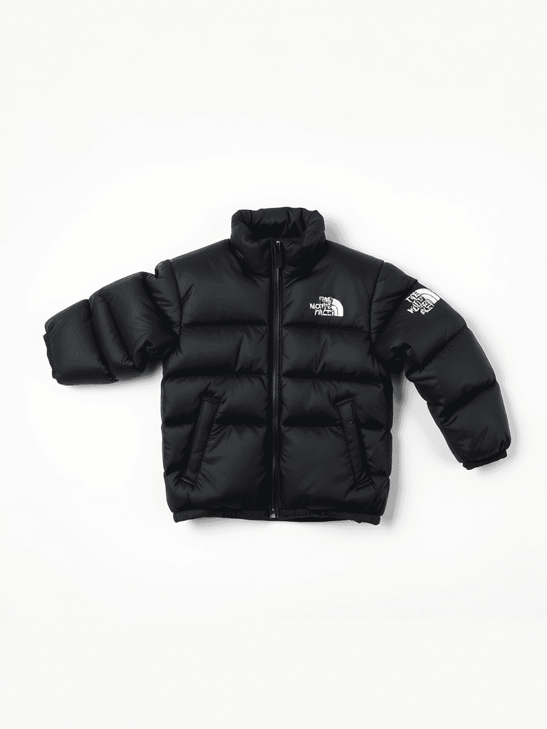 The North Face Nuptse jacket in black