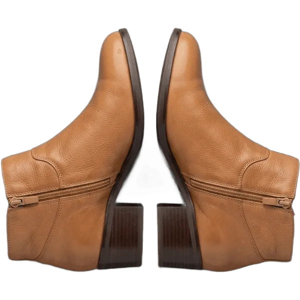 tan ankle boots