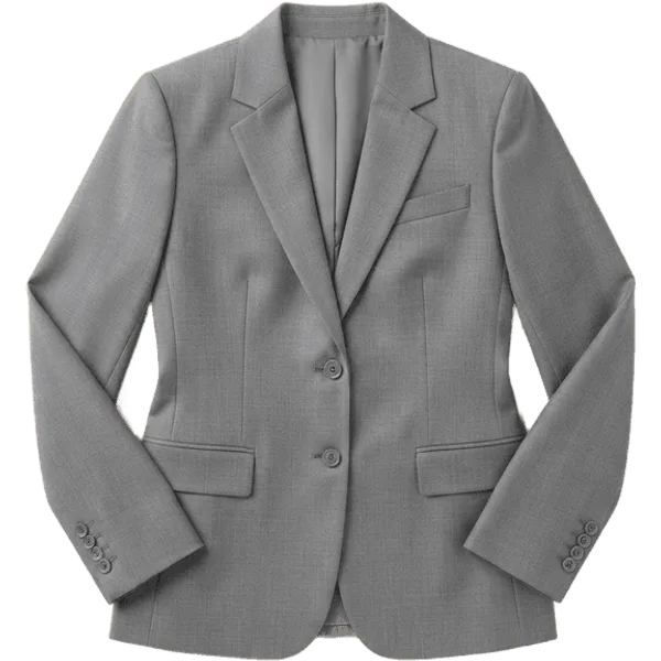 grey blazer