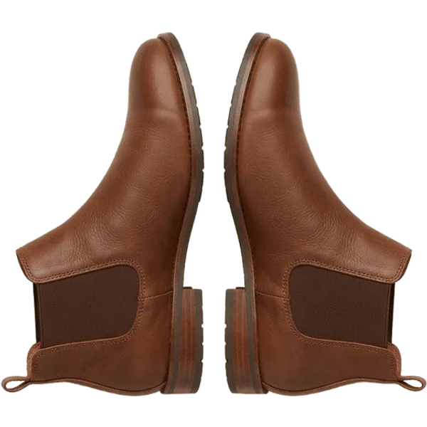 brown chelsea boots