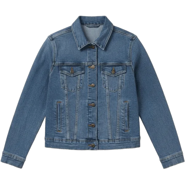 blue denim jacket