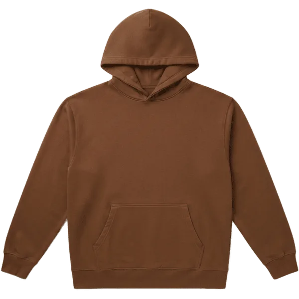 brown hoodie