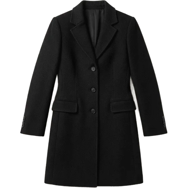 black overcoat