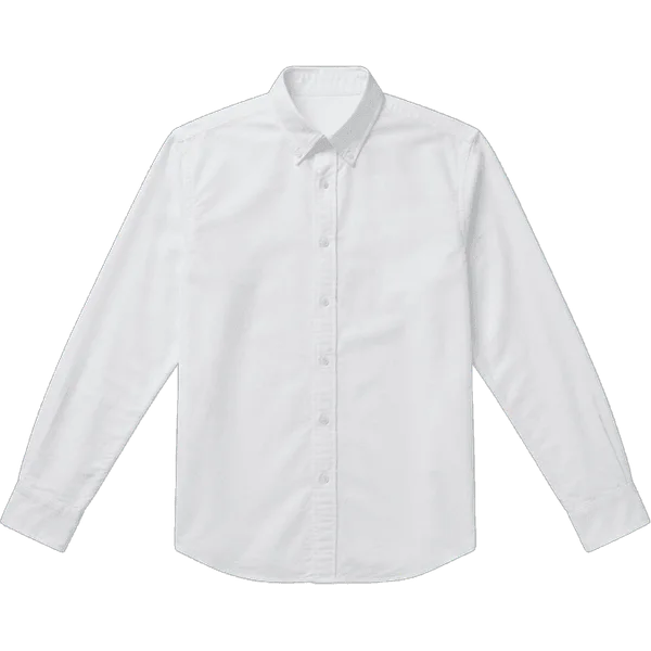white oxford shirt