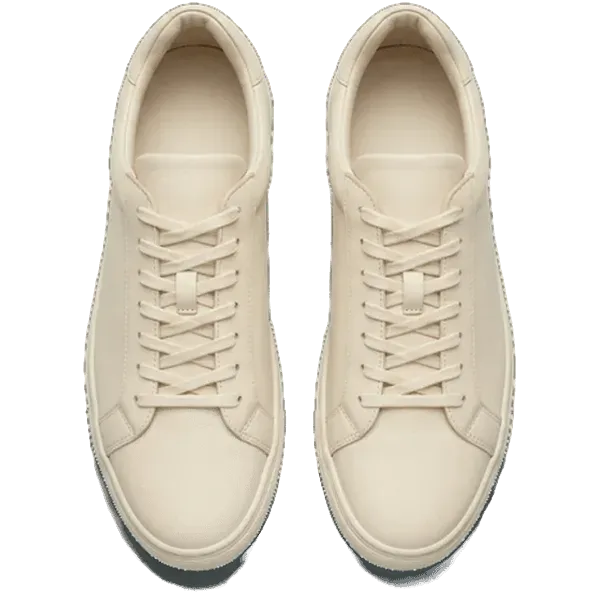 cream sneakers